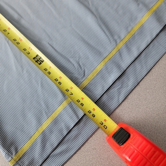2/$20 Footjoy Athletic Fit Golf Polo Light Blue Stripes sz Small - Picture 8 of 8